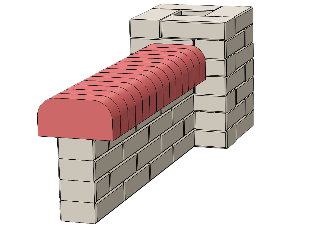 Cărămidă Rotundă la două Colțuri - imagine 6