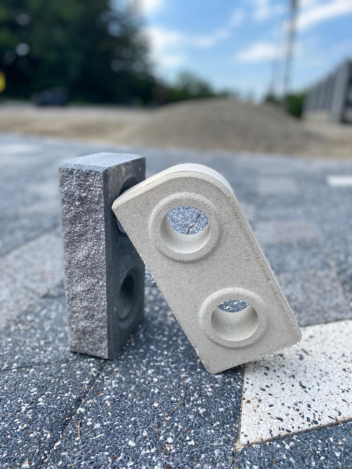 Cărămidă Constructor Rotunda la un Colț